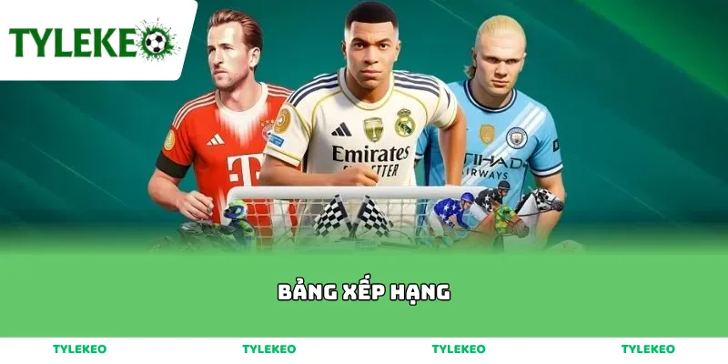 bảng xếp hạng