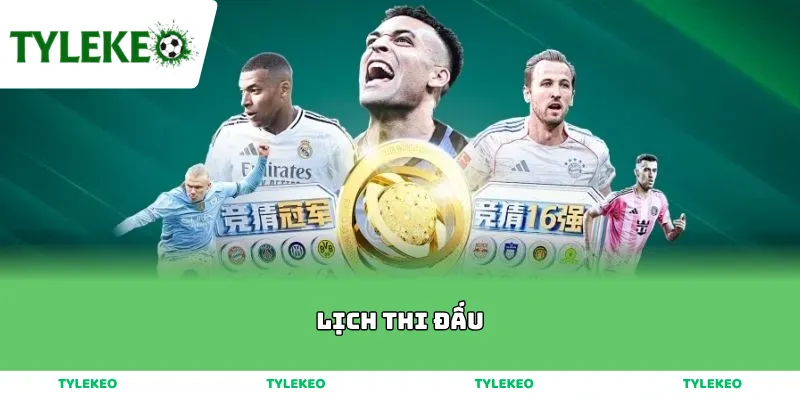 lịch thi đấu